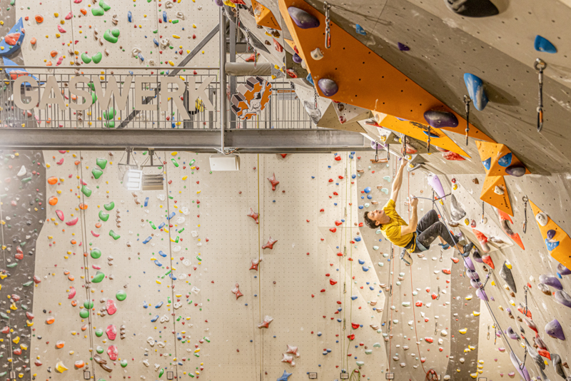 Grosszügige Kletterrouten für jeden Kletterstil